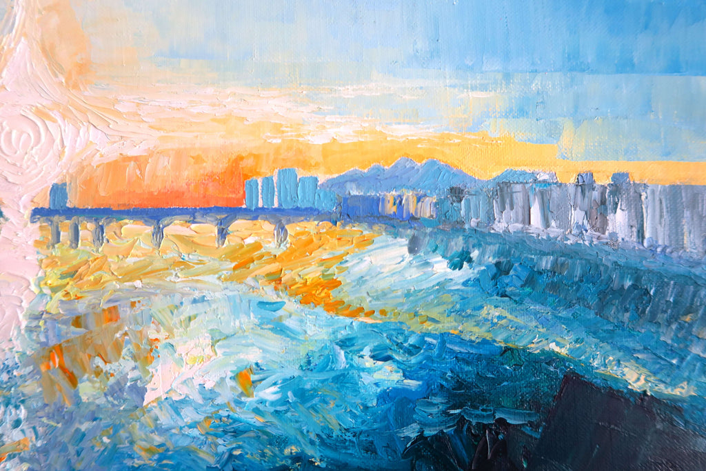 Han river in the morning