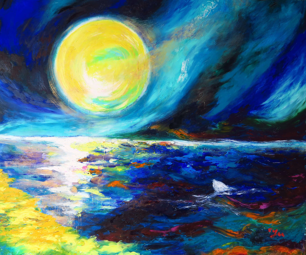 Nobady answers in the moonlight